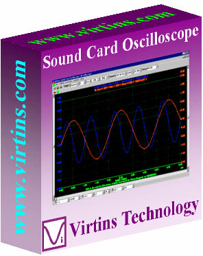 Virtins Sound Card Oscilloscope software