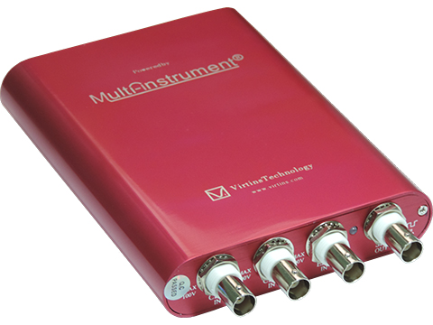 AWG Signal Generator: 10-bit, sampling rate 6.25 MHz, bandwidth 150 kHz
