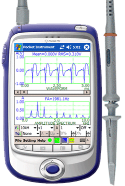Pocket Multi-Instrument, Pocket Oscilloscope, Pocket Spectrum Analyzer, Pocket Signal Generator